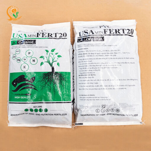 Phân bón Hữu cơ PVC USAMINFERT 20