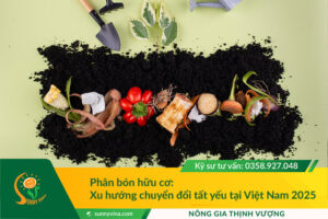 Phân bón hữu cơ: Xu hướng chuyển đổi tất yếu tại Việt Nam 2025