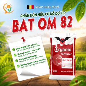 Phân bón hữu cơ nhập khẩu Bỉ - BAT OM 82